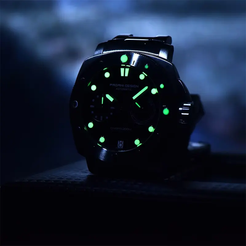 Pagani Design Diver's 200M Automatic Grey Men's Watch | PD-1767