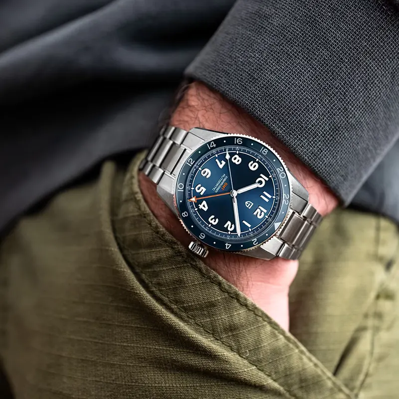 Pagani Design PD-1784 Spirit GMT Blue Dial Automatic Men's Watch