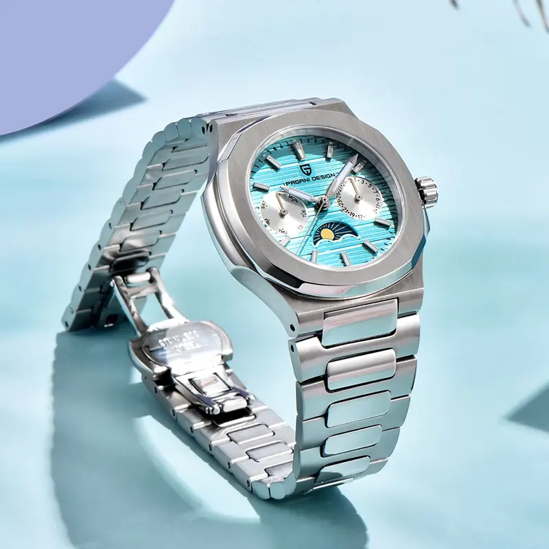 Pagani Design PD-1786 Nautilus Tiffany Blue Dial Ladies Watch