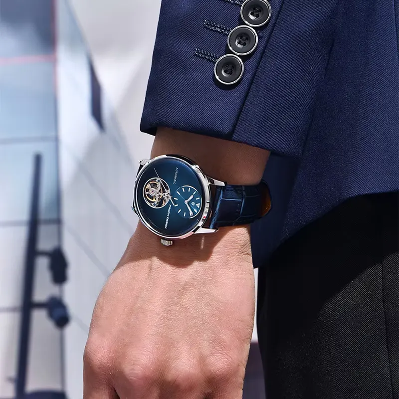 Pagani Design Tourbillon Blue Dial Automatic Men's Watch | PD-1796