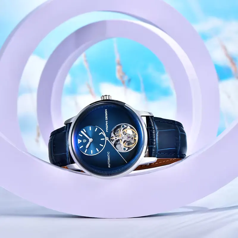 Pagani Design Tourbillon Blue Dial Automatic Men's Watch | PD-1796