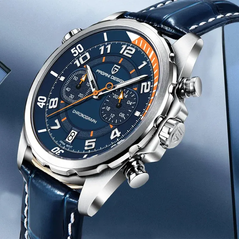 Pagani Design Chronograph Blue Dial Men's Watch | PD-1811