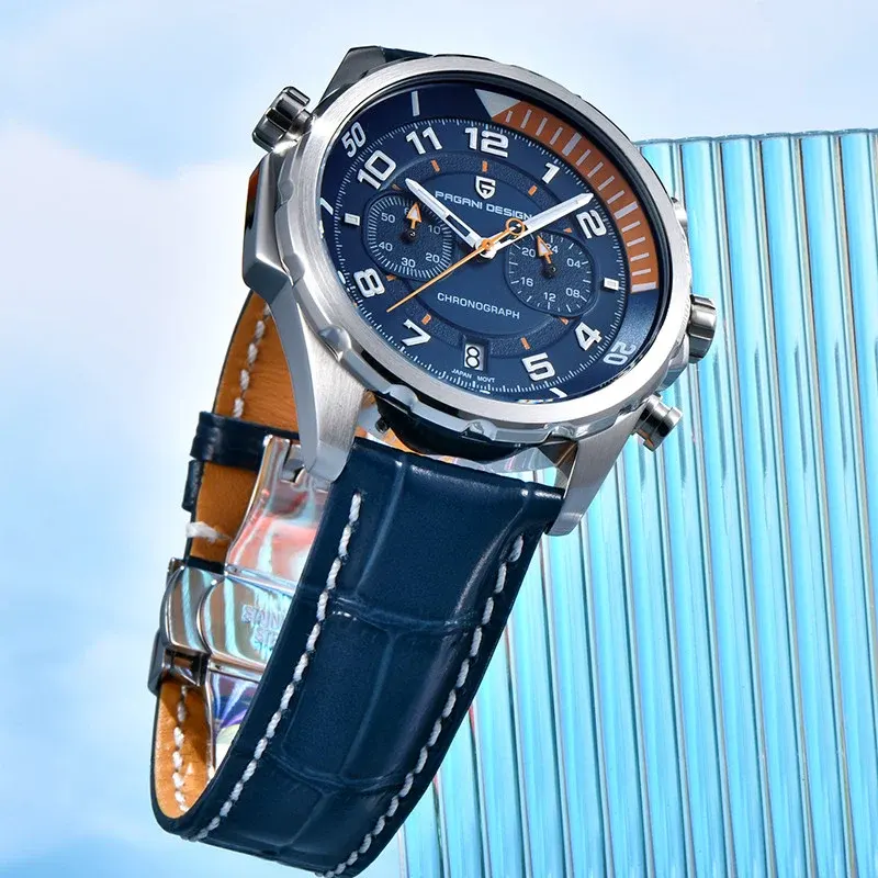 Pagani Design Chronograph Blue Dial Men's Watch | PD-1811