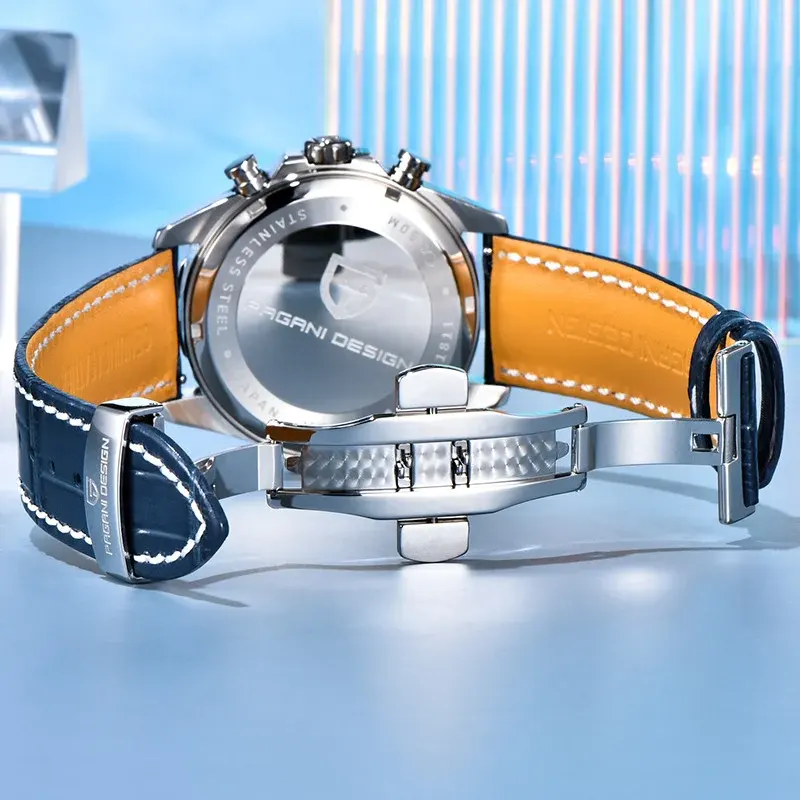 Pagani Design Chronograph Blue Dial Men's Watch | PD-1811