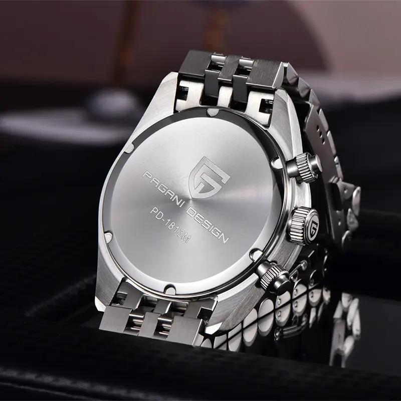 Pagani Design Black Bay Panda Tiffany Dial Men's Watch | PD-1813