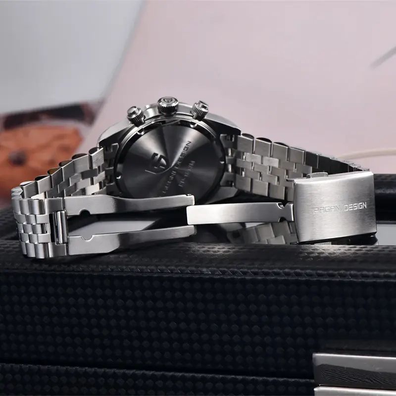 Pagani Design Black Bay Panda Tiffany Dial Men's Watch | PD-1813