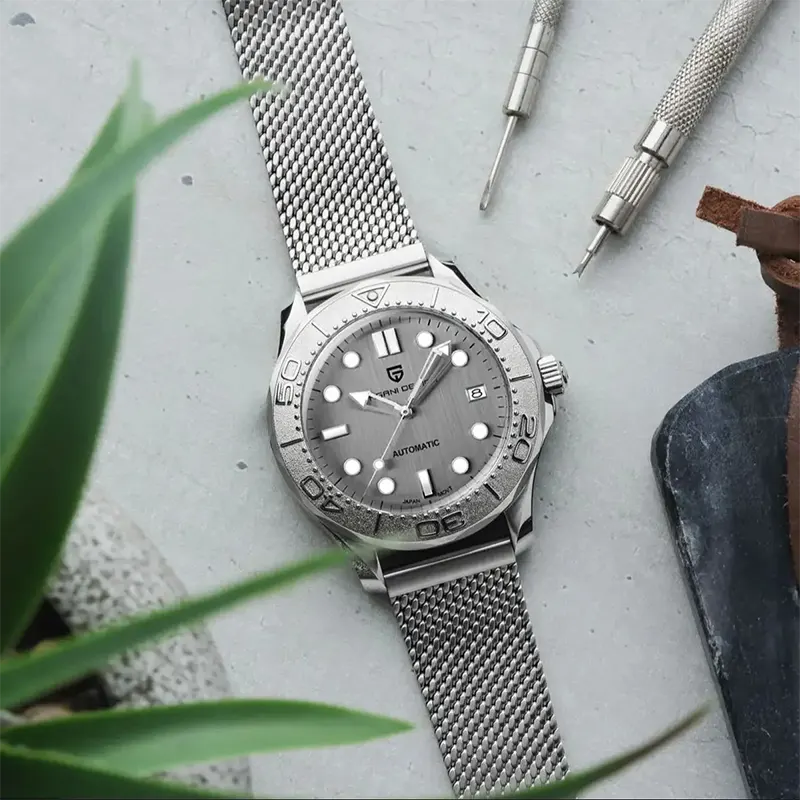 Pagani Design Grey Dial Automatic Men's Watch | PD-1818