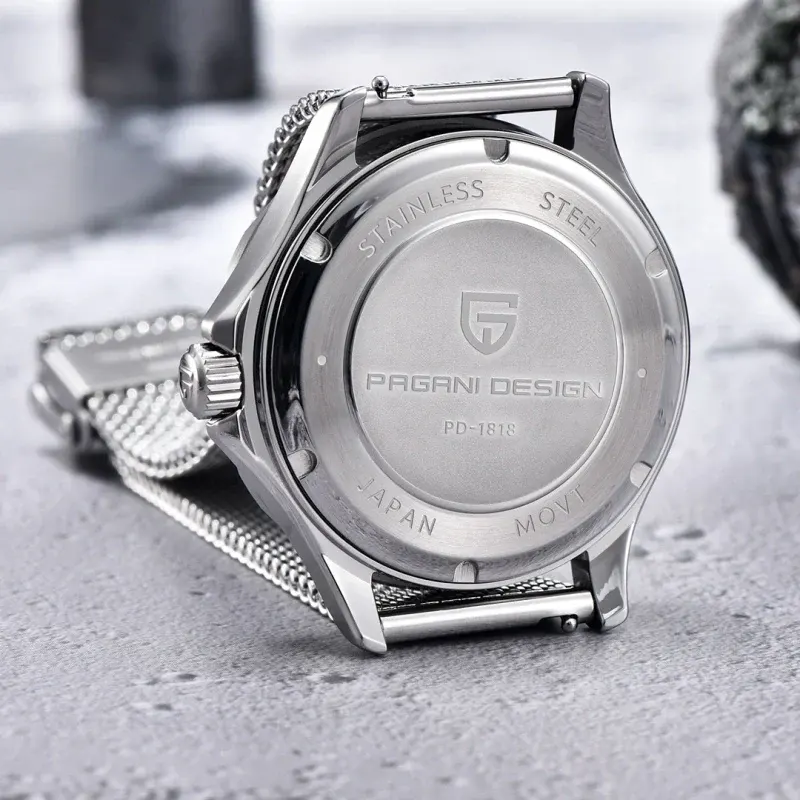 Pagani Design Grey Dial Automatic Men's Watch | PD-1818
