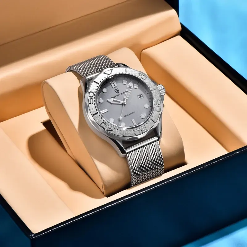 Pagani Design Grey Dial Automatic Men's Watch | PD-1818