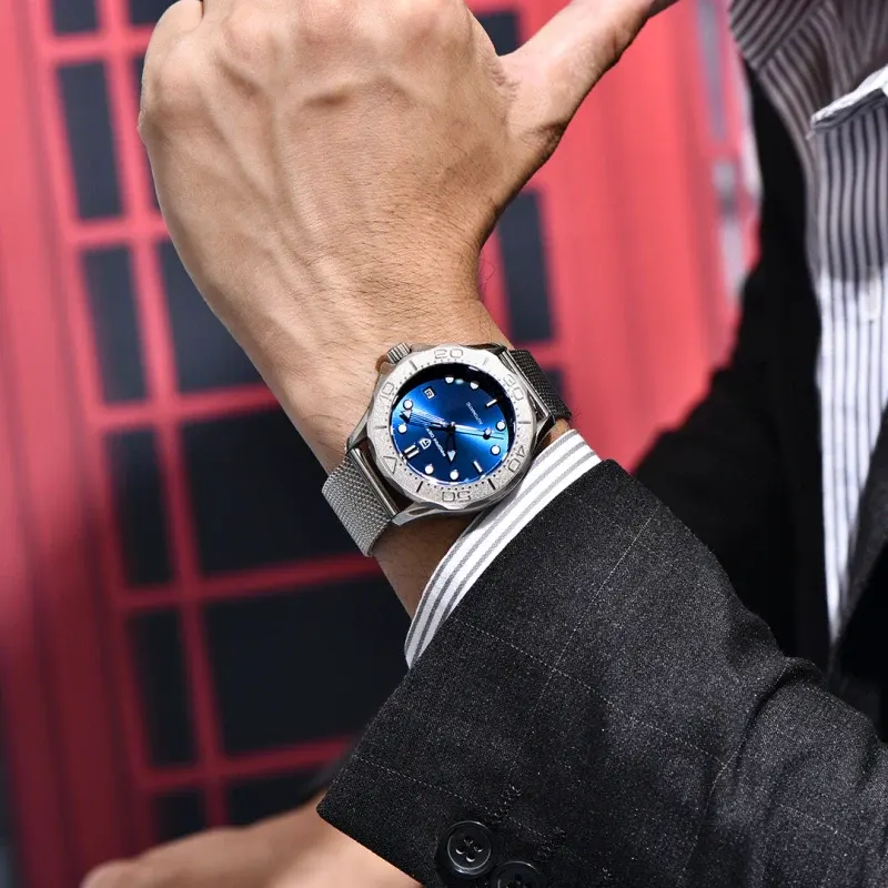 Pagani Design Blue Dial Automatic Men's Watch | PD-1818
