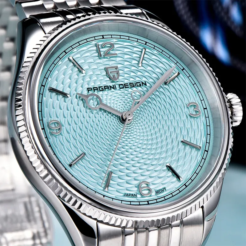 Pagani Design PD-1731 Minimalist Ice Blue Dial Men's Watch