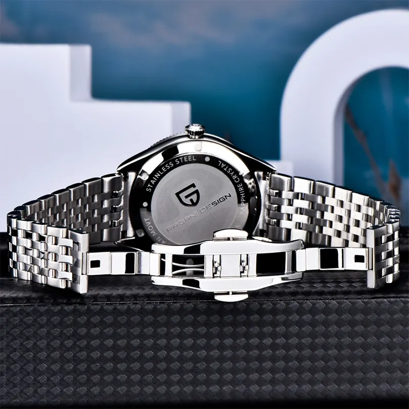 Pagani Design PD-1731 Minimalist Ice Blue Dial Men's Watch