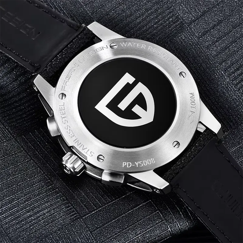 Pagani Design Chronograph Grey Black Dial Men's Watch | PD-YS008