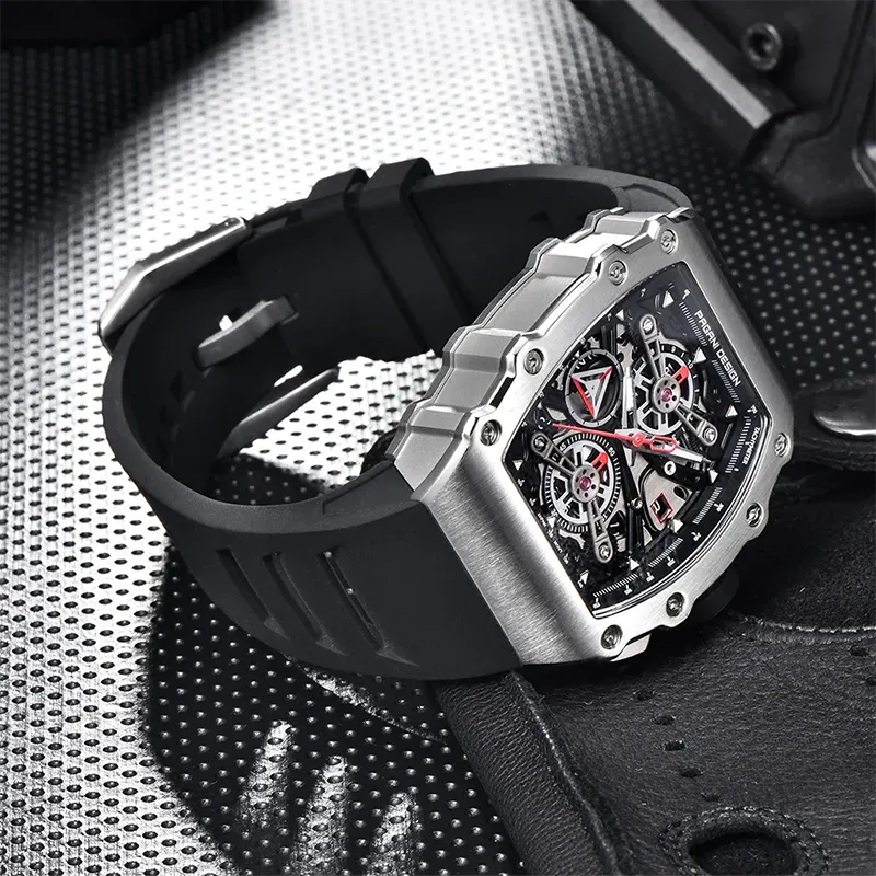 Pagani Design Chronograph Skeleton Dial Men's Watch | PD-YS011