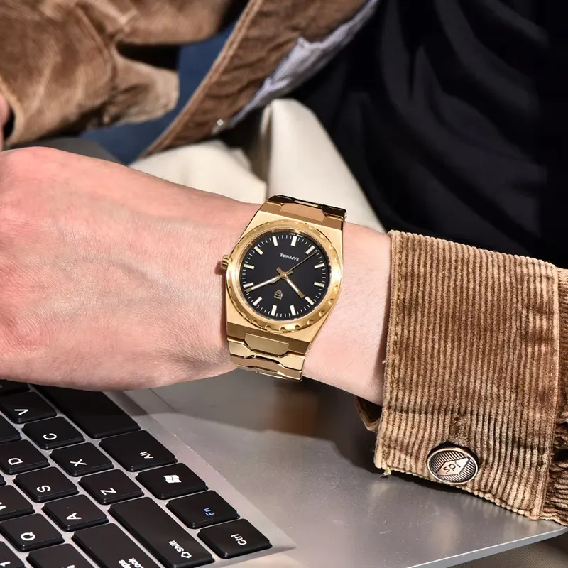 Pagani Design PD-YS020 Ultra Slim Automatic Gold-tone Men's Watch