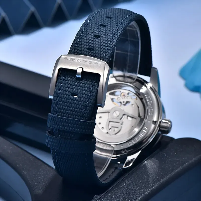 Pagani Design Tourbillon Moonphase Blue Dial Automatic Men's Watch | PD-YS021