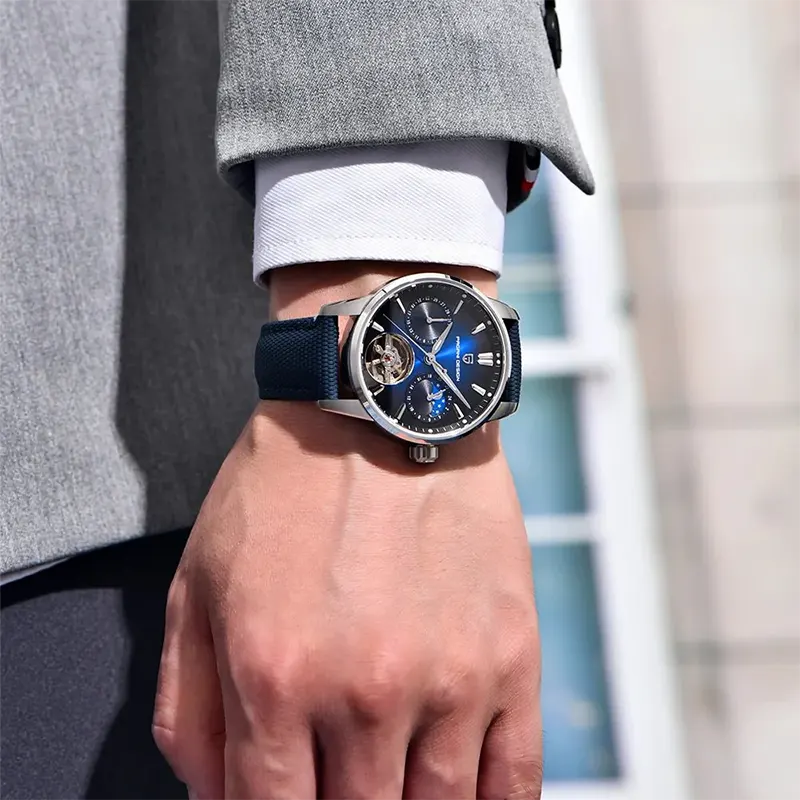 Pagani Design Tourbillon Moonphase Blue Dial Automatic Men's Watch | PD-YS021