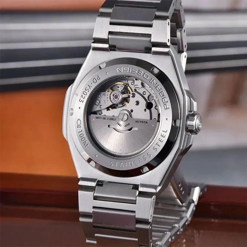Pagani Design Texture Black Dial Automatic Men's Watch | PD-YS023
