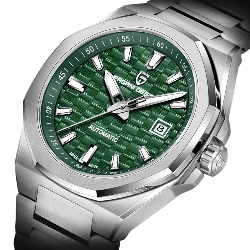 Pagani Design Texture Green Dial Automatic Men's Watch | PD-YS023