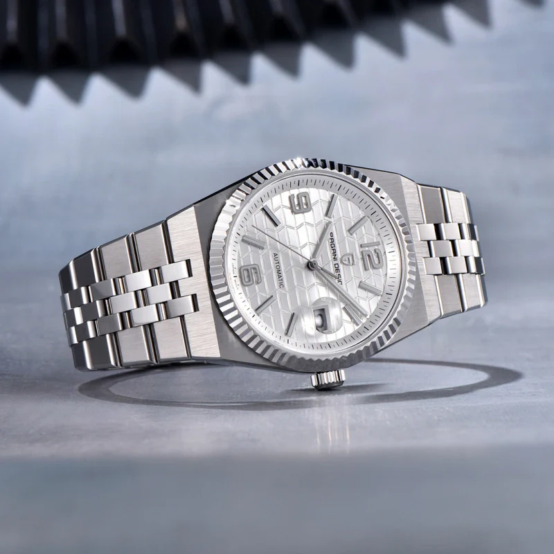 Pagani Design Land Dweller Silver Dial Men's Watch | PD-YS027