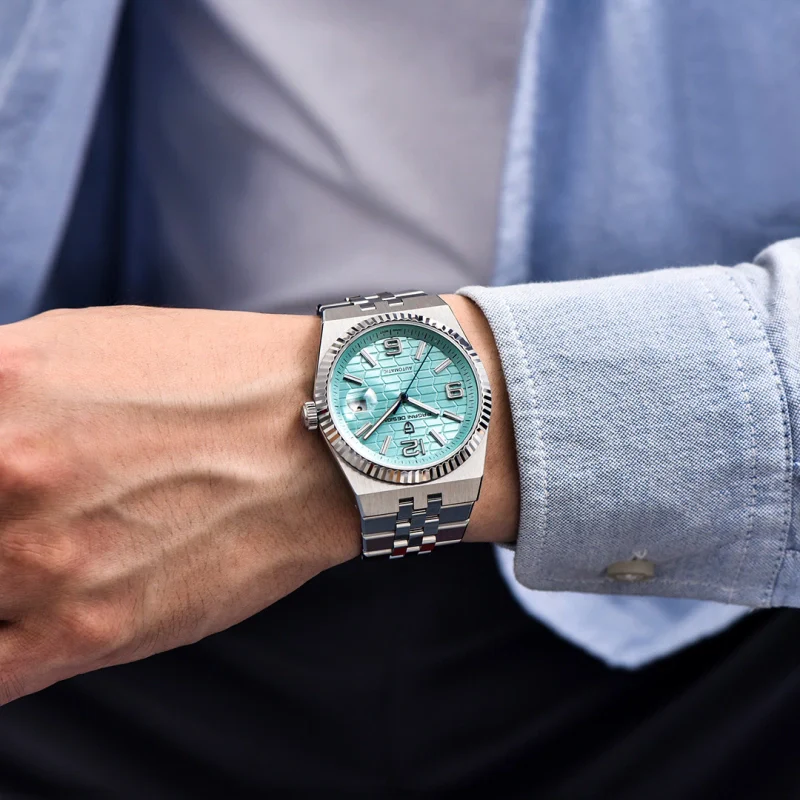 Pagani Design Land Dweller Ice Blue Dial Men's Watch | PD-YS027