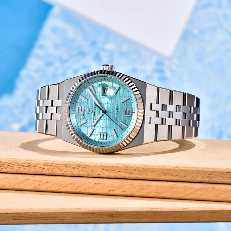 Pagani Design Land Dweller Ice Blue Dial Men's Watch | PD-YS027
