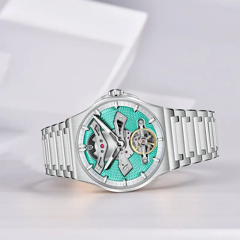 Pagani Design Tourbillon Tiffany Dial Automatic Men's Watch | PD-YS028