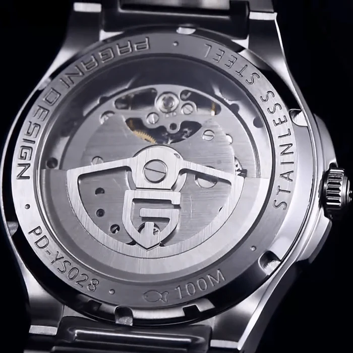 Pagani Design Tourbillon Salmon Pink Dial Automatic Men's Watch | PD-YS028