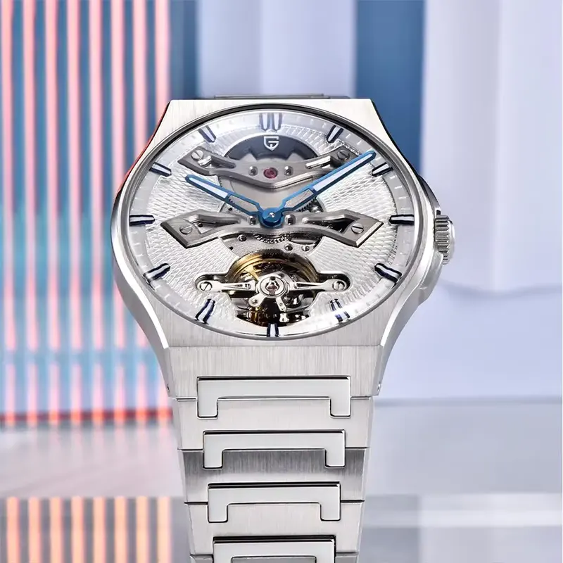 Pagani Design Tourbillon Silver Dial Automatic Men's Watch | PD-YS028