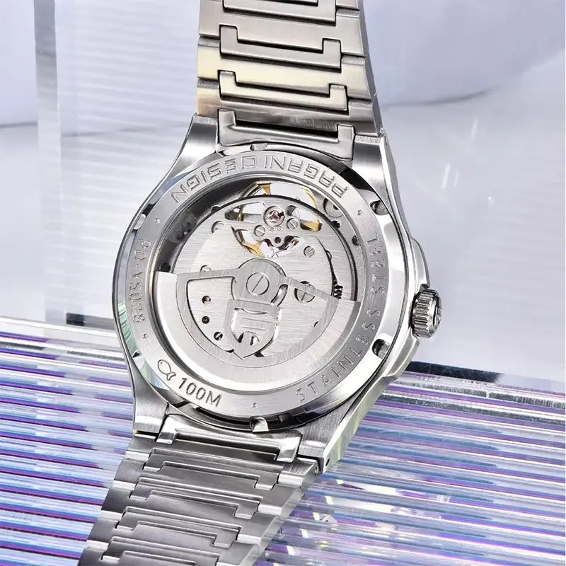 Pagani Design Tourbillon Silver Dial Automatic Men's Watch | PD-YS028