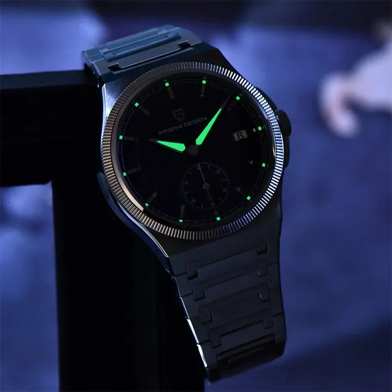 Pagani Design Octagonal Tiffany Textured Dial Automatic Men's Watch | PD-YS029