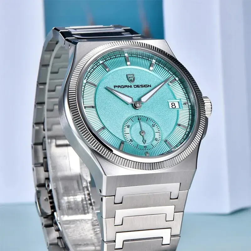 Pagani Design Octagonal Tiffany Textured Dial Automatic Men's Watch | PD-YS029