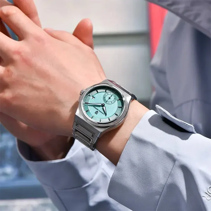 Pagani Design Octagonal Tiffany Textured Dial Automatic Men's Watch | PD-YS029