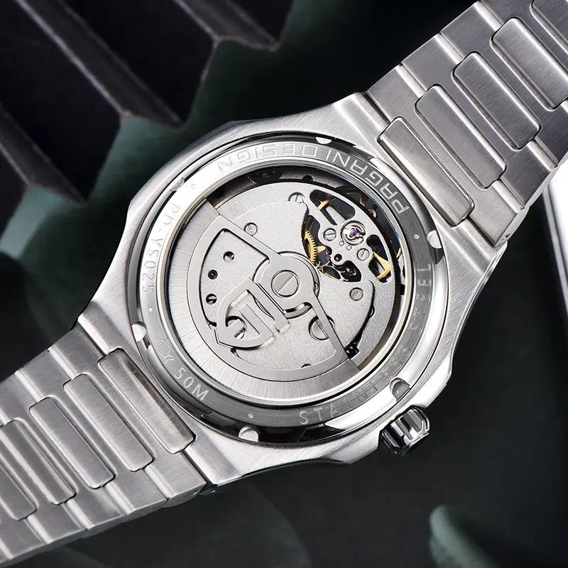 Pagani Design Open Heart Tiffany Dial Automatic Men's Watch | PD-YS025
