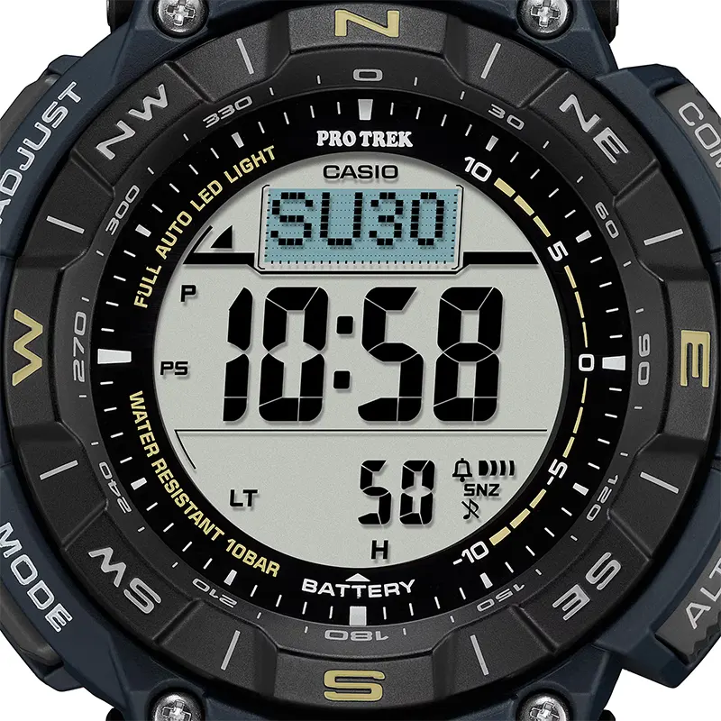 Casio Pro Trek PRG-340SC-2 Solar Powered Digital Dial Men's Watch