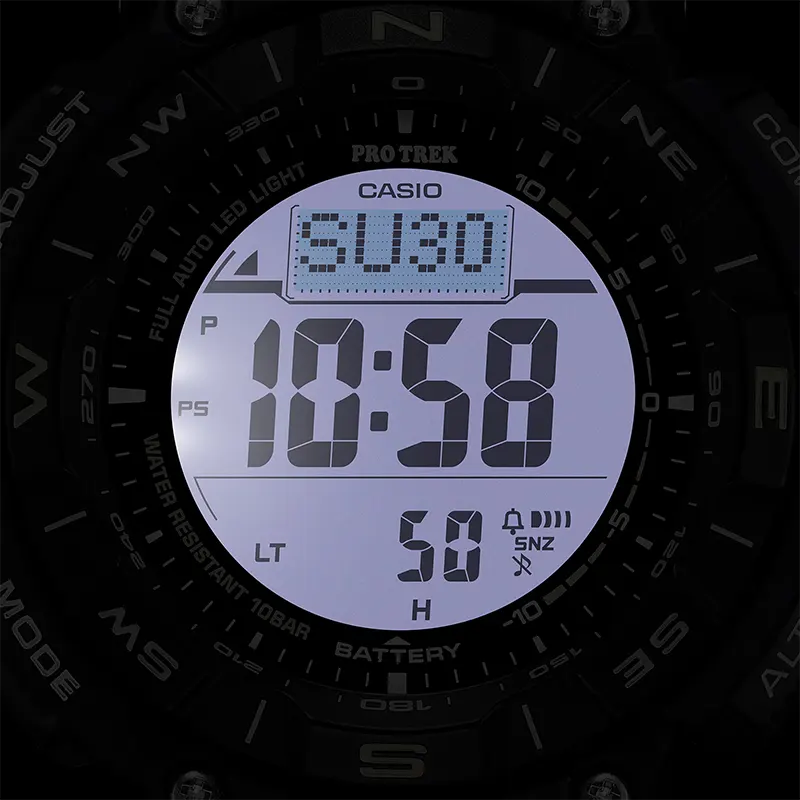 Casio Pro Trek PRG-340SC-2 Solar Powered Digital Dial Men's Watch