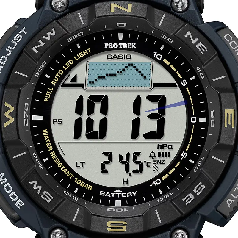 Casio Pro Trek PRG-340SC-2 Solar Powered Digital Dial Men's Watch