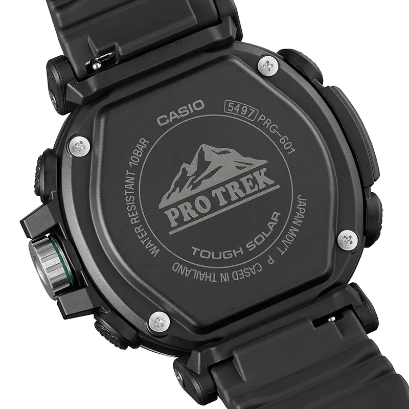 Casio Pro Trek PRG-601-1 Tough Solar Black Dial Men's Watch
