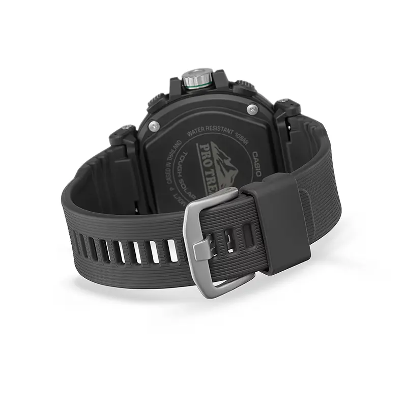 Casio Pro Trek PRG-601-1 Tough Solar Black Dial Men's Watch