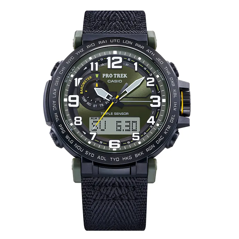 Casio Pro Trek PRG-601YB-3 Tough Solar Green Dial Men's Watch