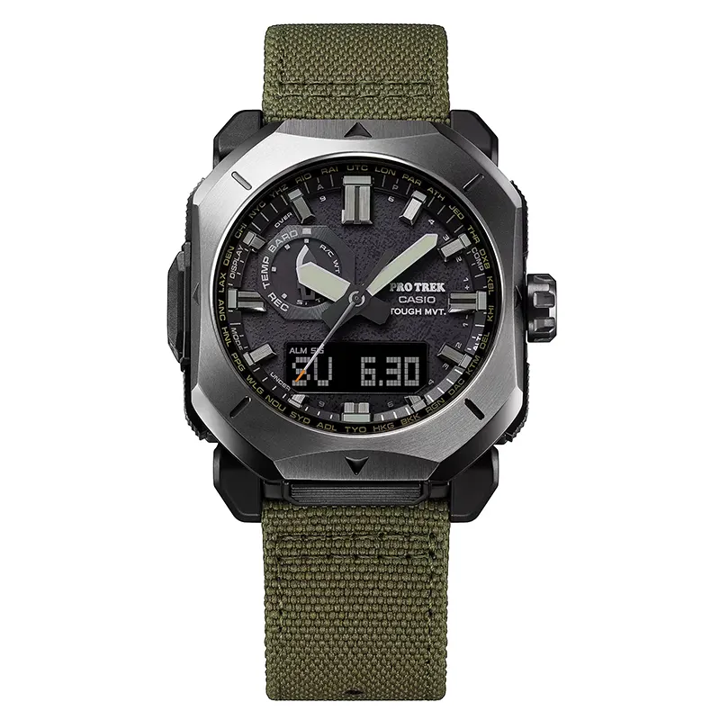 Casio Pro Trek PRW-6900YB-3 Climber Line Radio Tough Solar Men's Watch