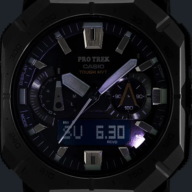 Casio Pro Trek Triple Sensor Solar Bluetooth Men's Watch | PRW-B1000-5