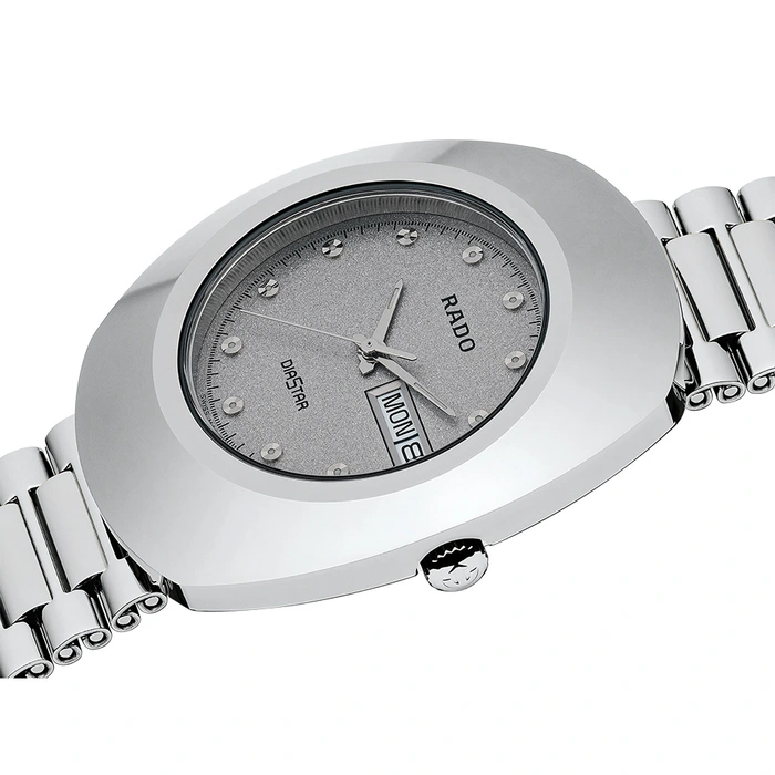 Rado DiaStar The Original Hardmetal Grey Dial Men's Watch | R12391103