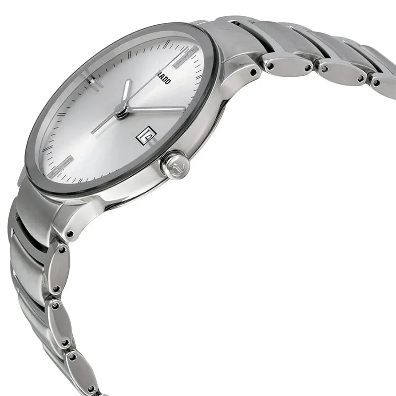 Rado Centrix Silver Dial Silver-tone Men's Watch | R30927103