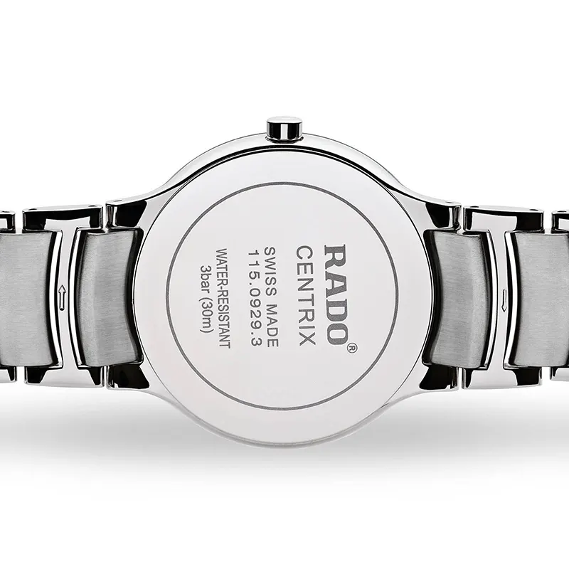 Rado Centrix Silver Dial Silver-tone Men's Watch | R30927103