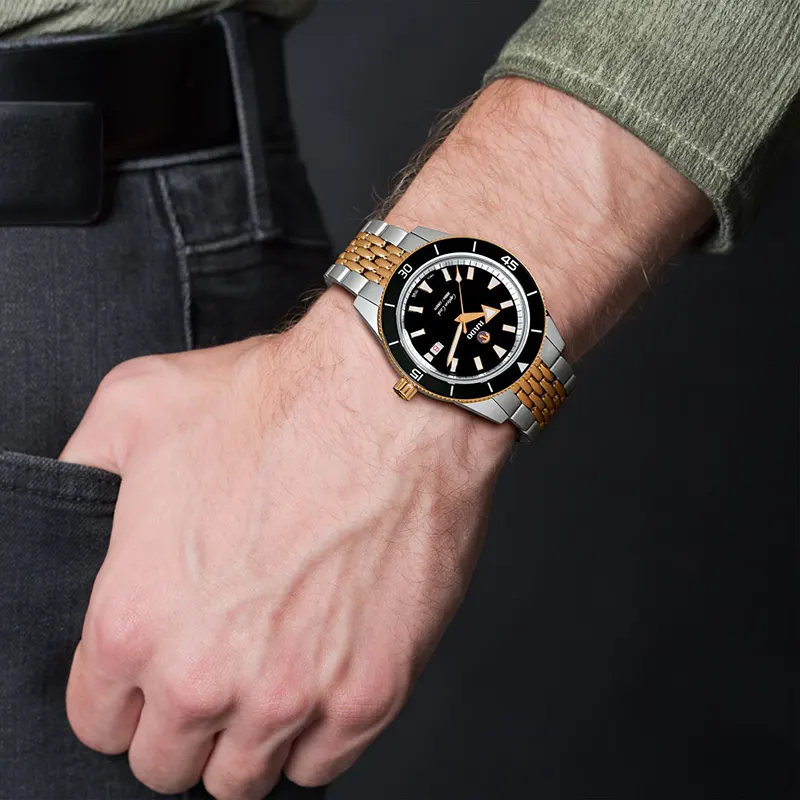 Rado Captain Cook Automatic Black Dial Men's Watch | R32137153