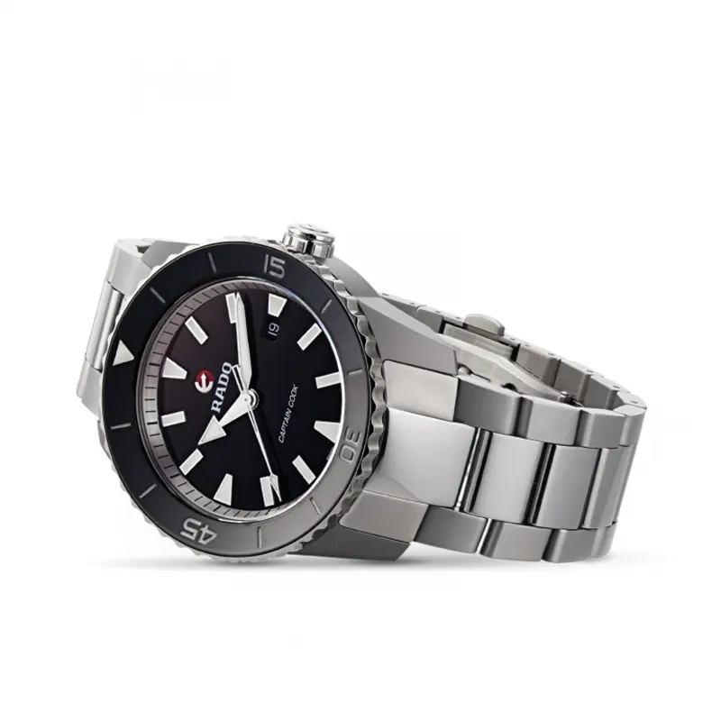 Rado Hyper Chrome Captain Cook Automatic Black Dial Men's Watch | R32501153