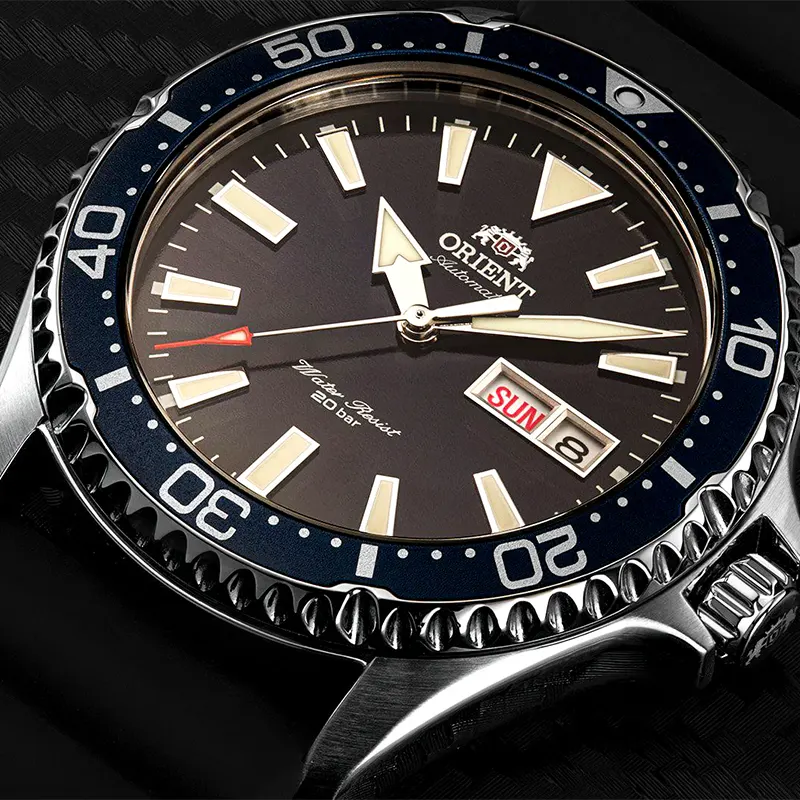 Orient Kamasu Automatic Blue Dial Men's Watch | RA-AA0006L