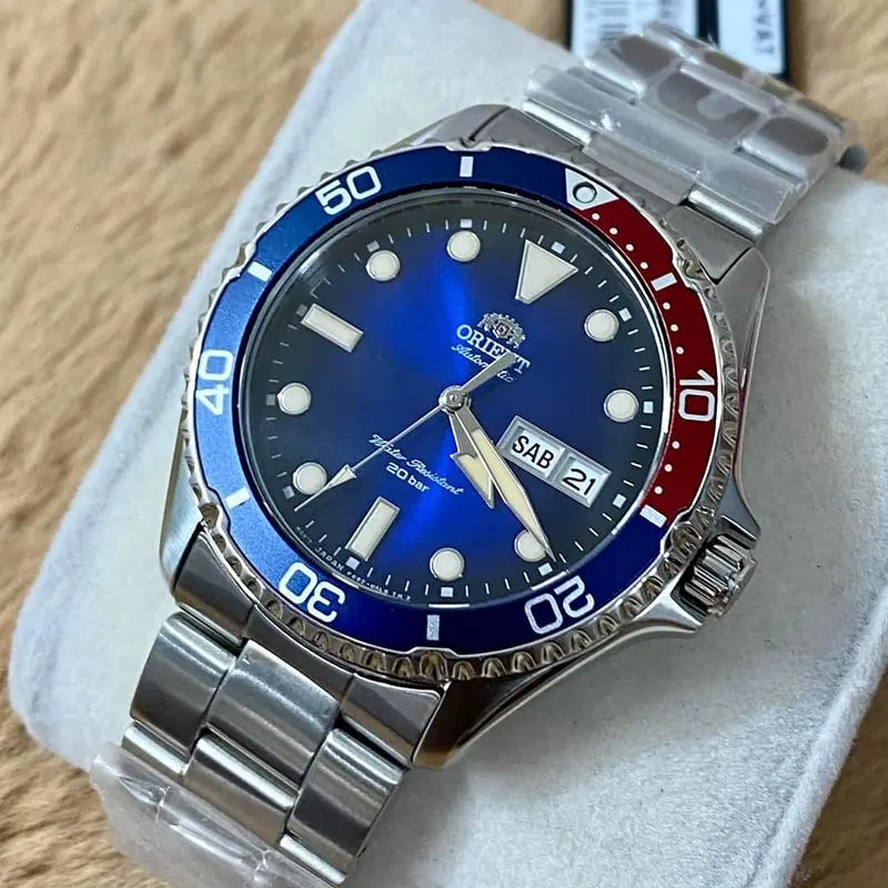 Orient Kamasu II Blue Dial Men's Watch RA-AA0812L19B