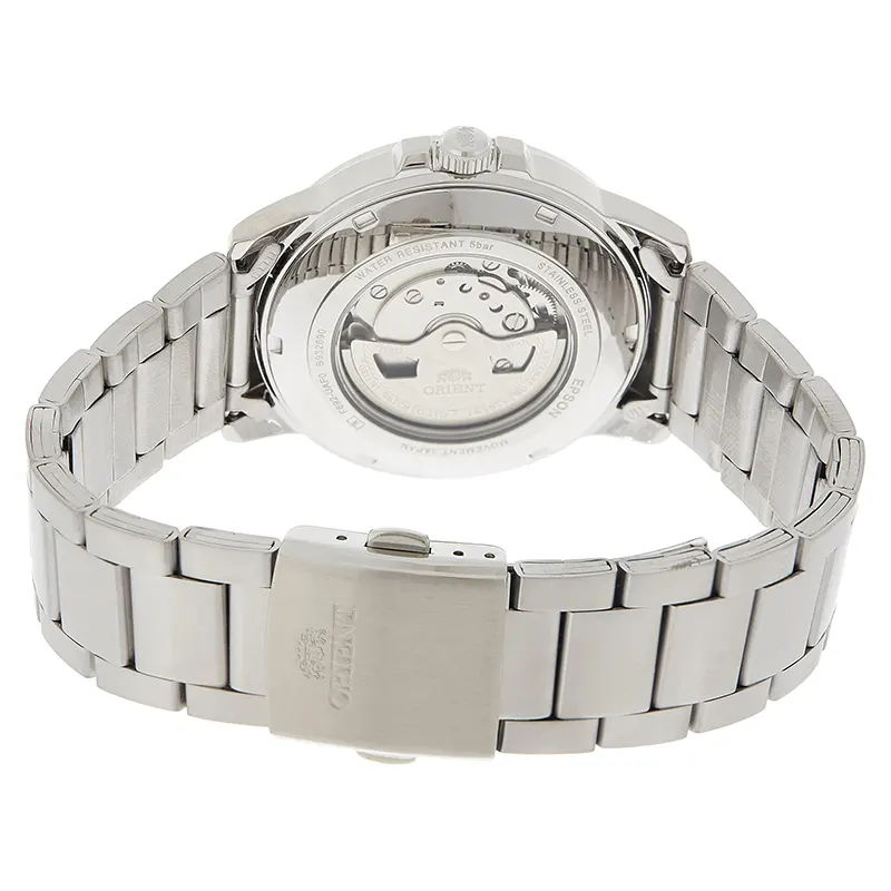 Orient Contemporary Day-Date Black Dial Automatic Men's Watch | RA-AA0C01B
